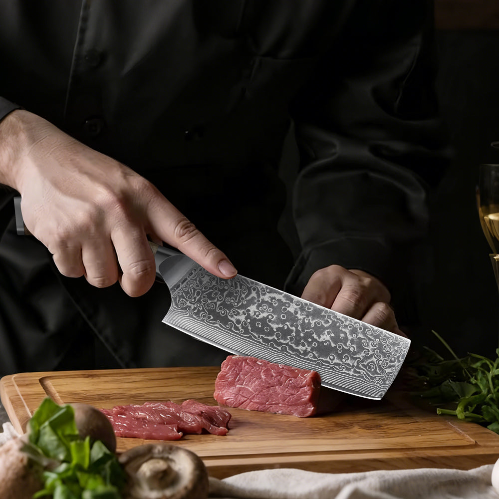 7 Inch Japanese Nakiri Knife