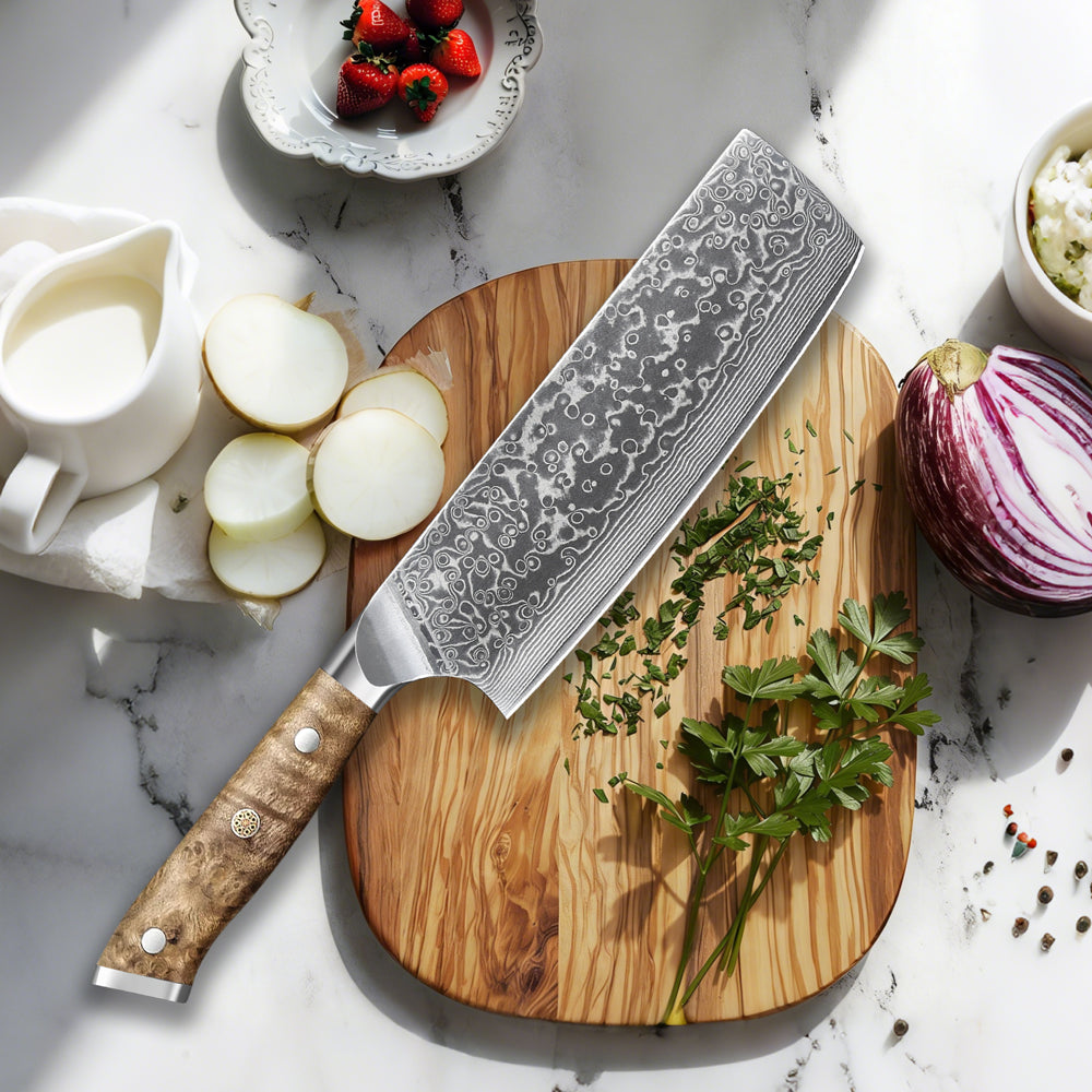 7 Inch Japanese Nakiri Knife