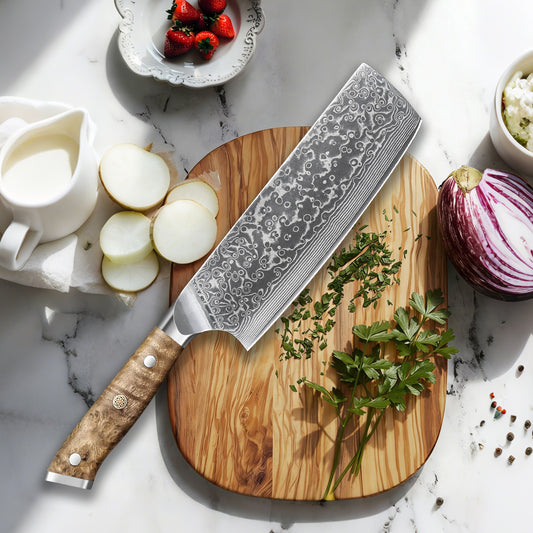 7 Inch Japanese Nakiri Knife